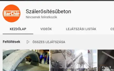 Nézze meg a YouTube oldalunkat is!